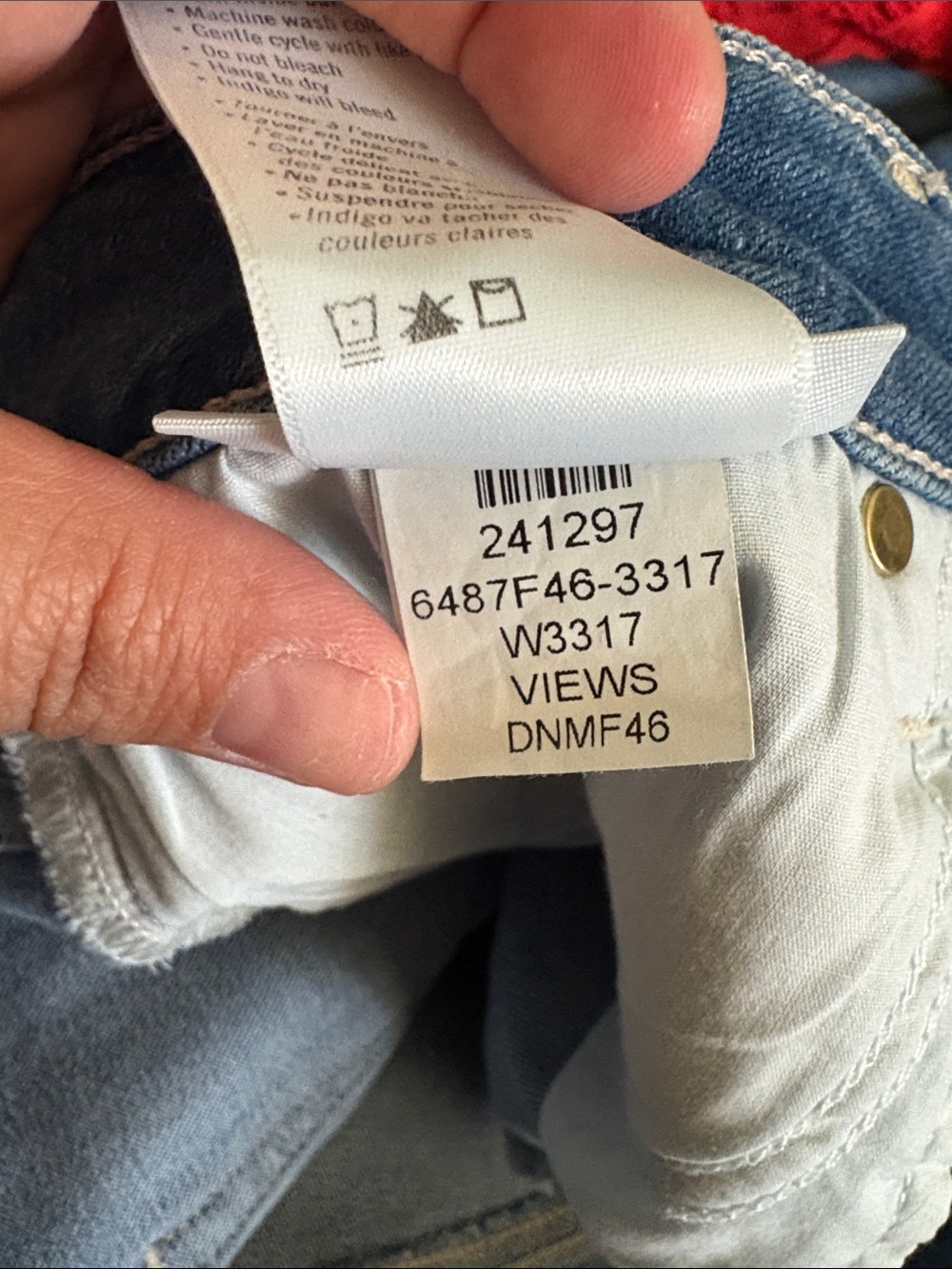 Paige High Rise Laurel Canyon Blue Jeans Size 31 - Picture 11 of 11